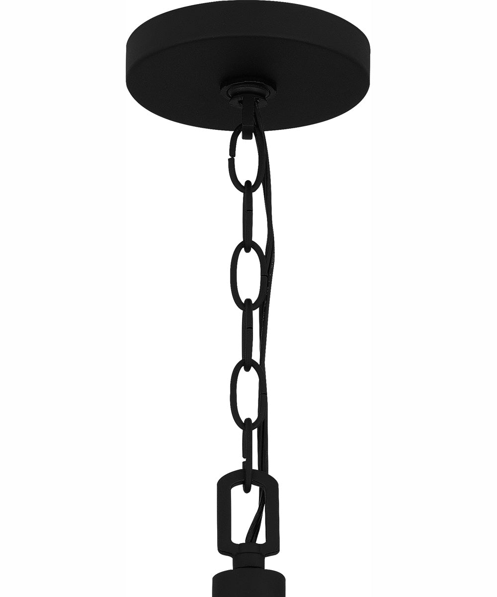 Fortress 5-light Pendant Earth Black