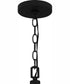 Fortress 5-light Pendant Earth Black