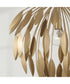 Margeaux 1-Light Pendant Buffed Gold