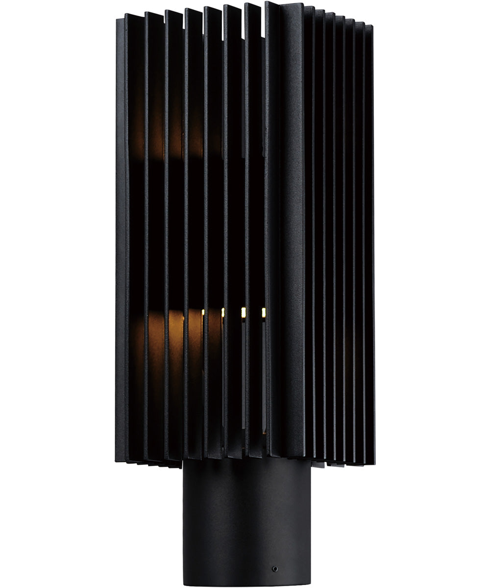 Rampart LED Outdoor Post Mount Black