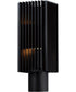 Rampart LED Outdoor Post Mount Black
