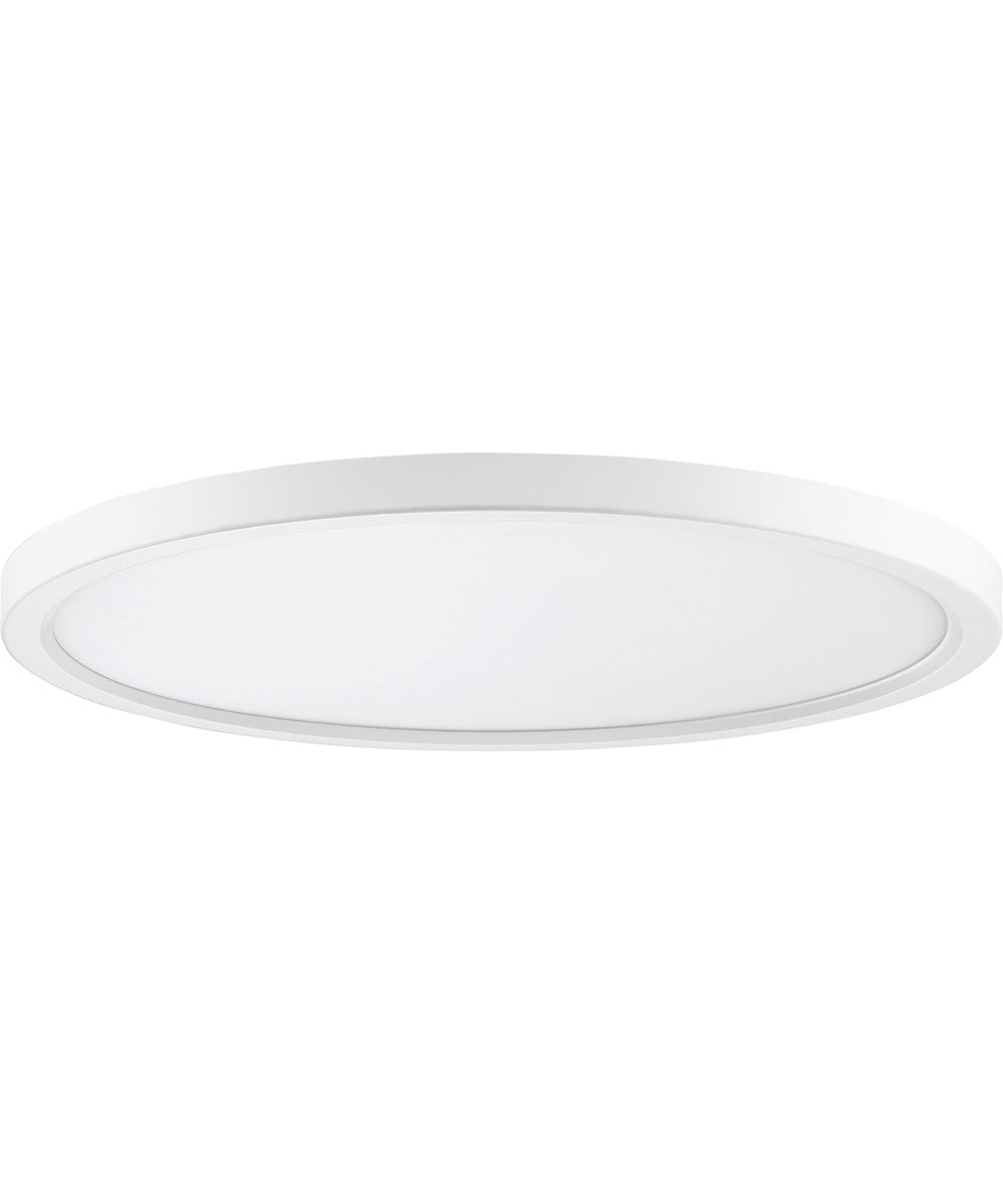 Outskirts  Flush Mount White Lustre