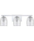 Realm Large 3-light Bath Light Polished Chrome