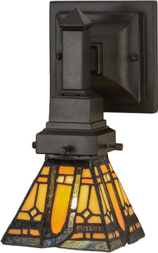 5"W Sierra Prairie Mission Wall Sconce