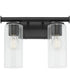 Tamara Day's Mercier 2-light Bath Vanity Light Matte Black