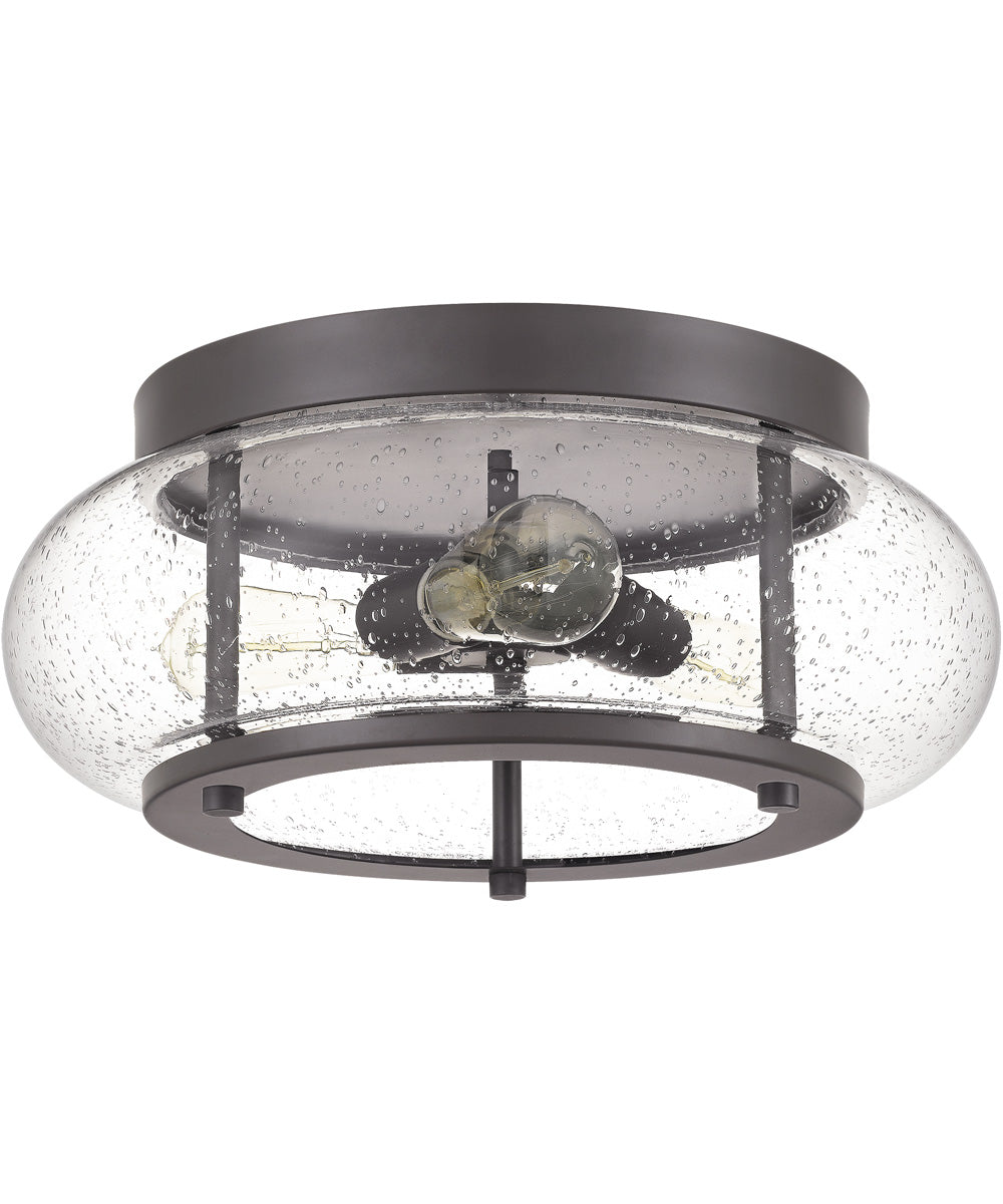 Trilogy 3-light Flush Mount Old Bronze