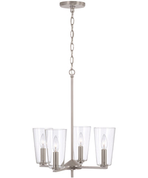 Portman 4-Light Pendant Brushed Nickel