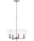 Portman 4-Light Pendant Brushed Nickel