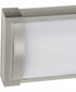 Barril 24 in. Medium Modern Integrated LED Linear Vanity Light Brushed Nickel