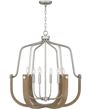 Challis 6-light Chandelier Antique Nickel