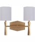 Chatham 2-Light Vanity Satin Brass