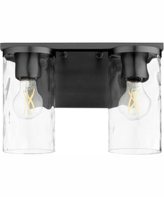 Steinway 2-light Bath Vanity Light Matte Black