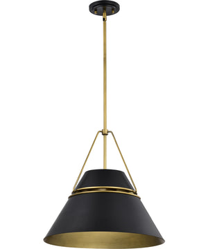 Adina 3-Light Pendant Matte Black