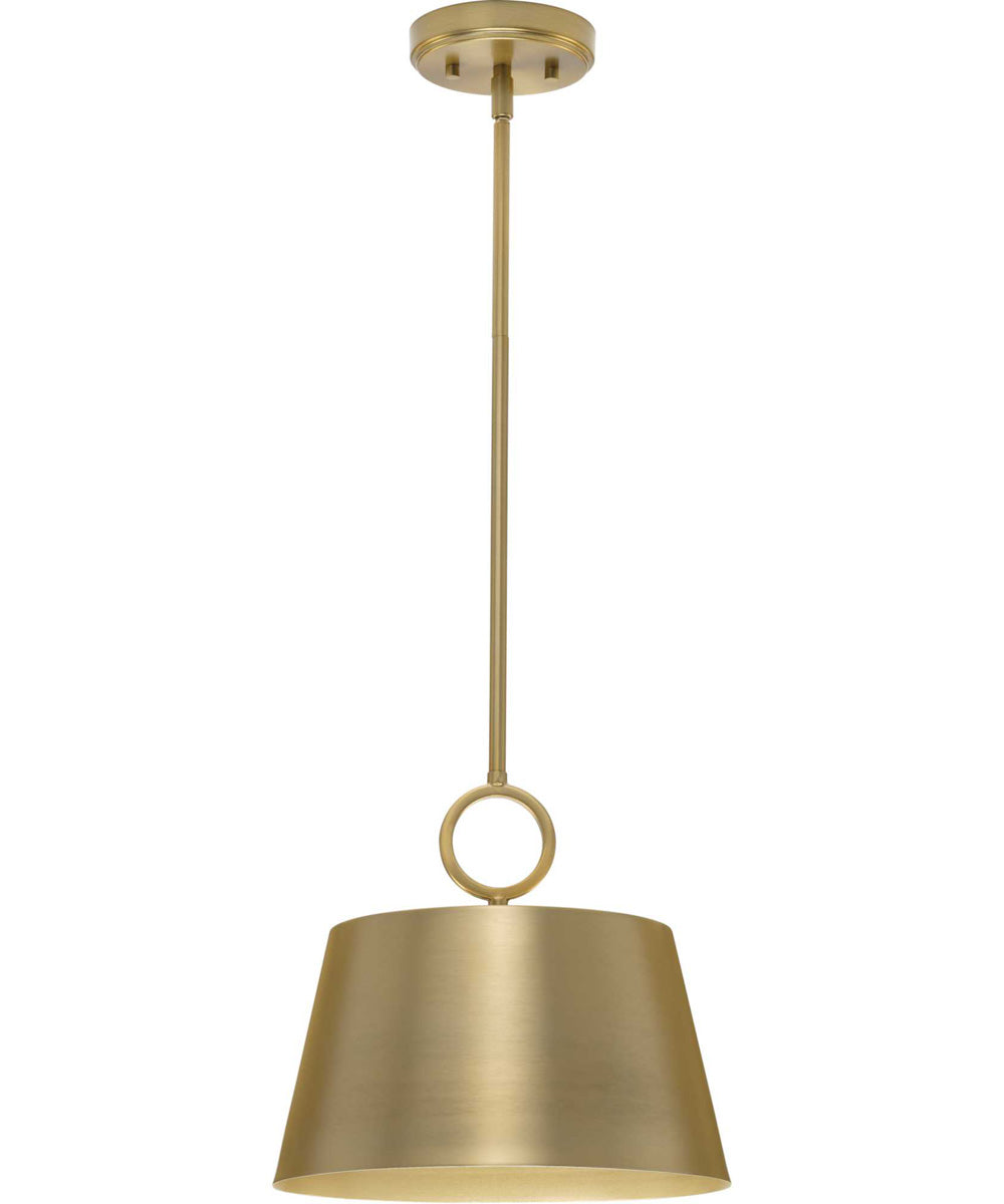 Parkhurst 1-Light New Traditional Metal Pendant Light Brushed Bronze