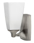 6"W Darby 1-Light Bath Sconce in Brushed Nickel