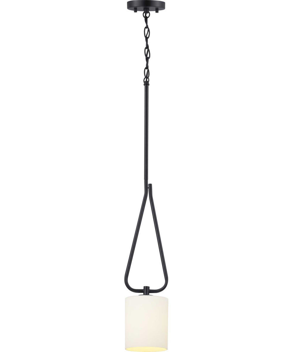 Tobin 1-Light Mini-Pendant Matte Black
