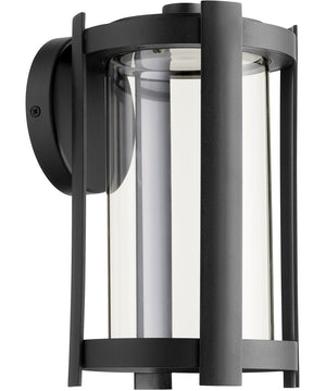 Solu 1-light LED Outdoor Wall Lantern Noir