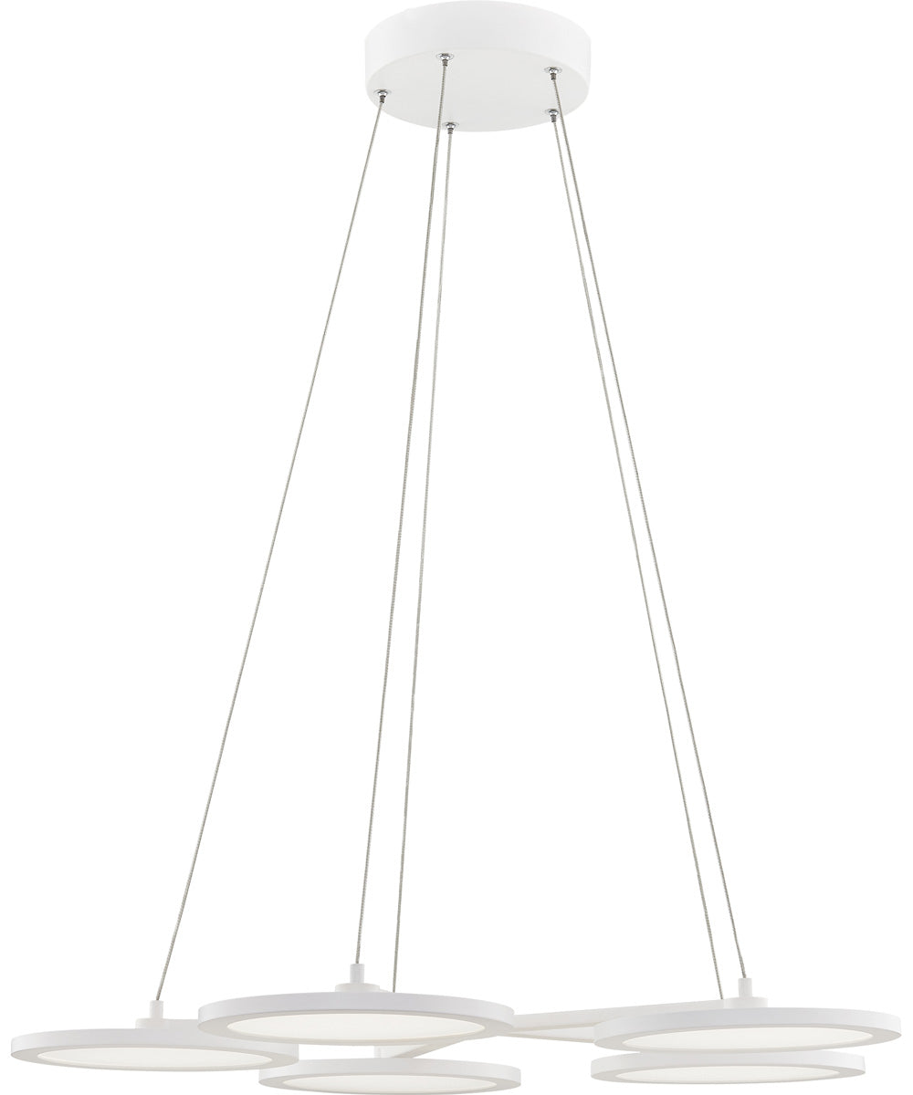 Nitro  Chandelier White Lustre
