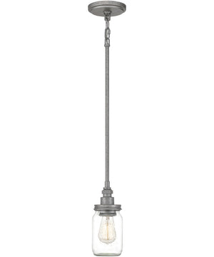 Squire Small 1-light Mini Pendant Galvanized
