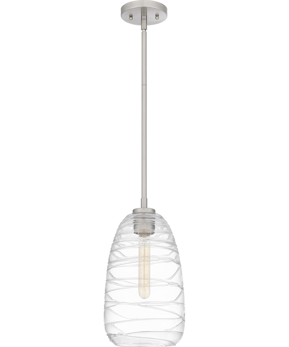 Quoizel Piccolo Pendant Small 1-light Mini Pendant Brushed Nickel
