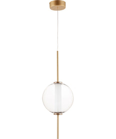 Axle LED Pendant Gold