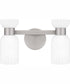 Rembrandt Medium 2-light Bath Light Brushed Nickel