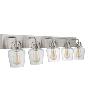 Trystan 5-Light Vanity Brushed Polished Nickel