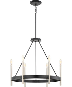 Anthem 6-light Chandelier Mystic Black