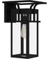Markley Medium 1-light Outdoor Wall Light Earth Black