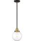 Trance Small 1-light Mini Pendant Western Bronze