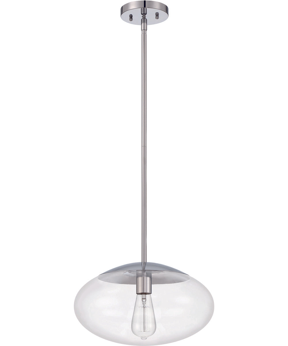 Gaze 1-Light Pendant Chrome