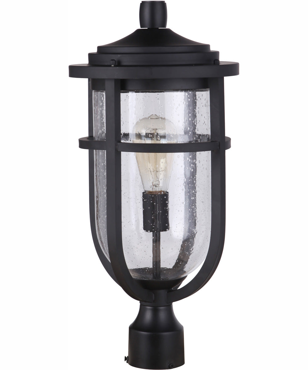 Voyage 1-Light Outdoor Post Mount Midnight