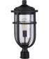 Voyage 1-Light Outdoor Post Mount Midnight