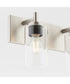 Fallstaff 4-light Bath Vanity Light Satin Nickel
