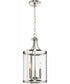 Gilliam 3-Light New Traditional Hall & Foyer Brushed Nickel