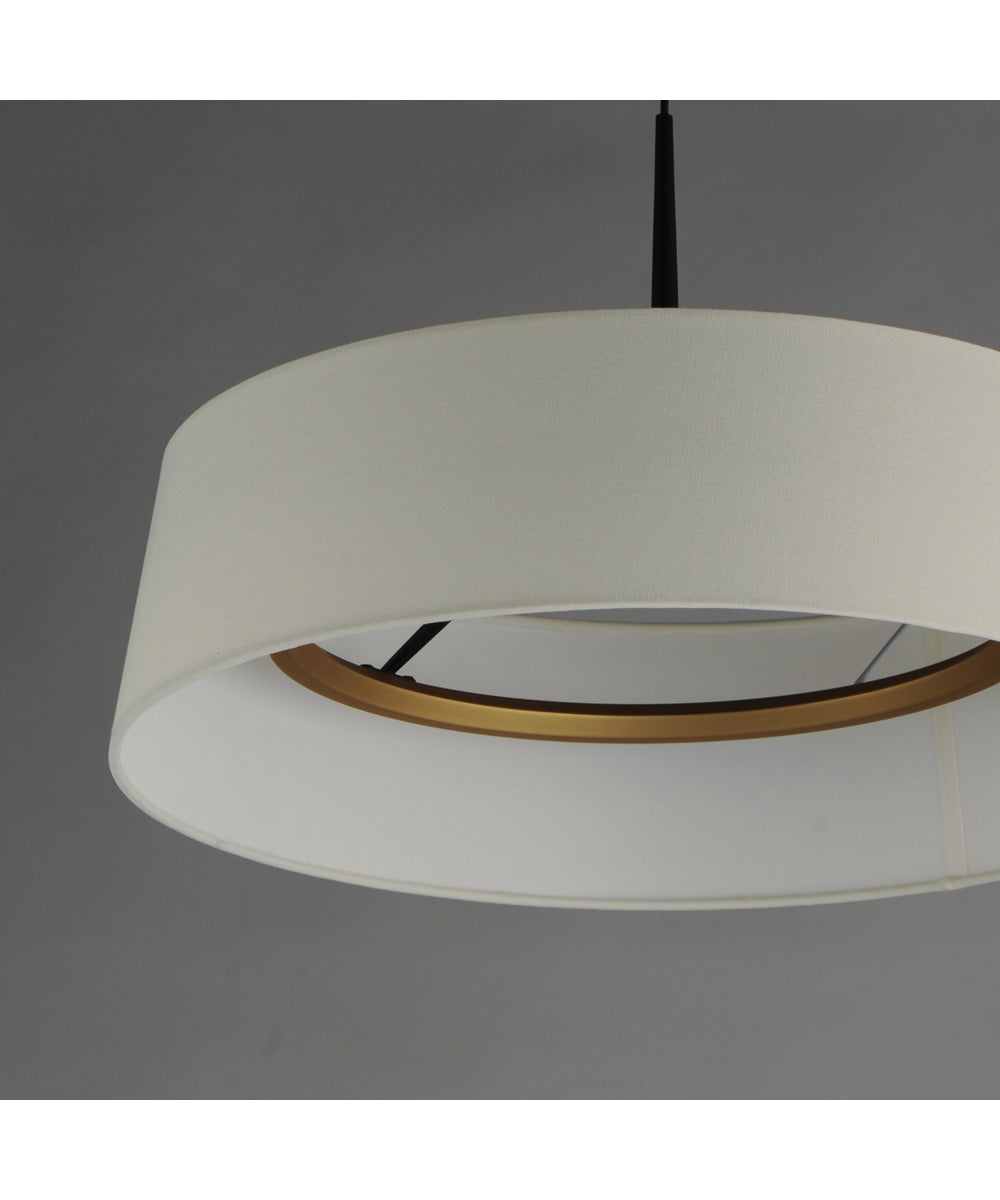 Paramount 21 inch LED Pendant Natural Aged Brass