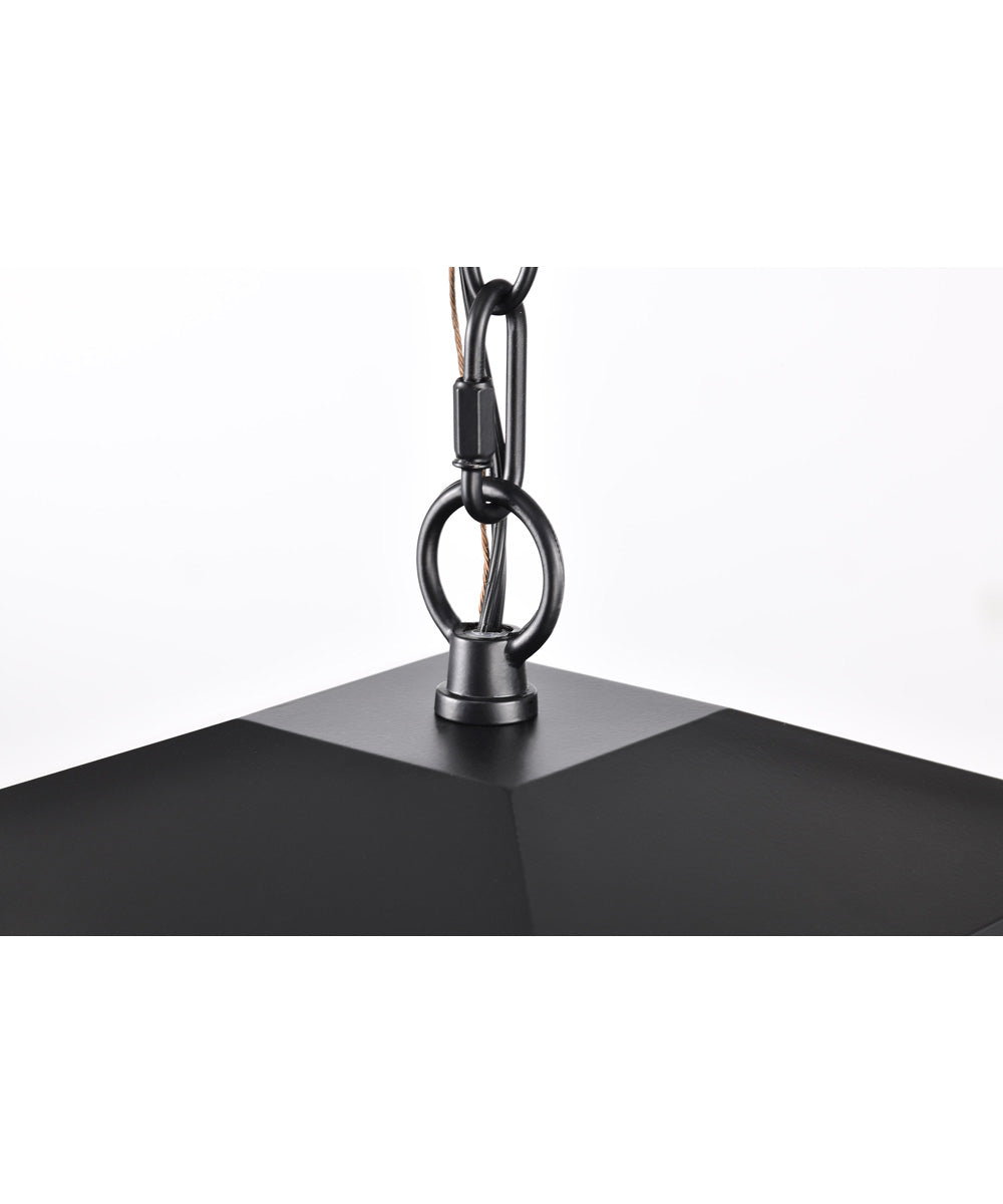 Jamesport 3-Light Outdoor Matte Black