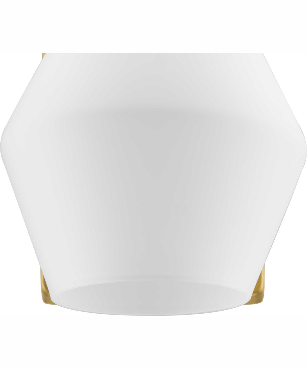 Copeland 1-Light Mid-Century Modern Vanity Light Brushed Gold