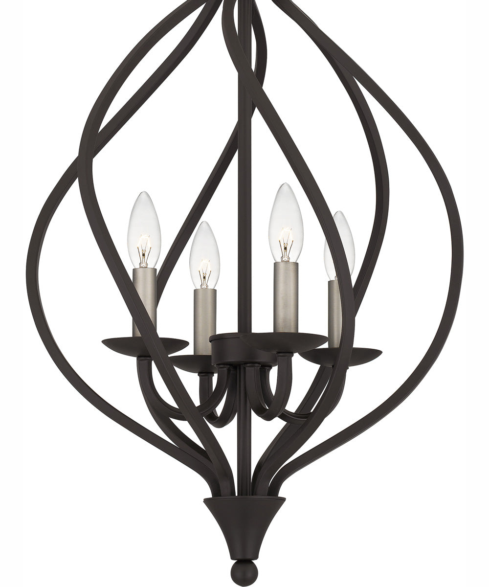 Dupont Large 4-light Pendant Old Bronze