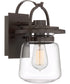 LaSalle Small 1-light Outdoor Wall Light Western Bronze