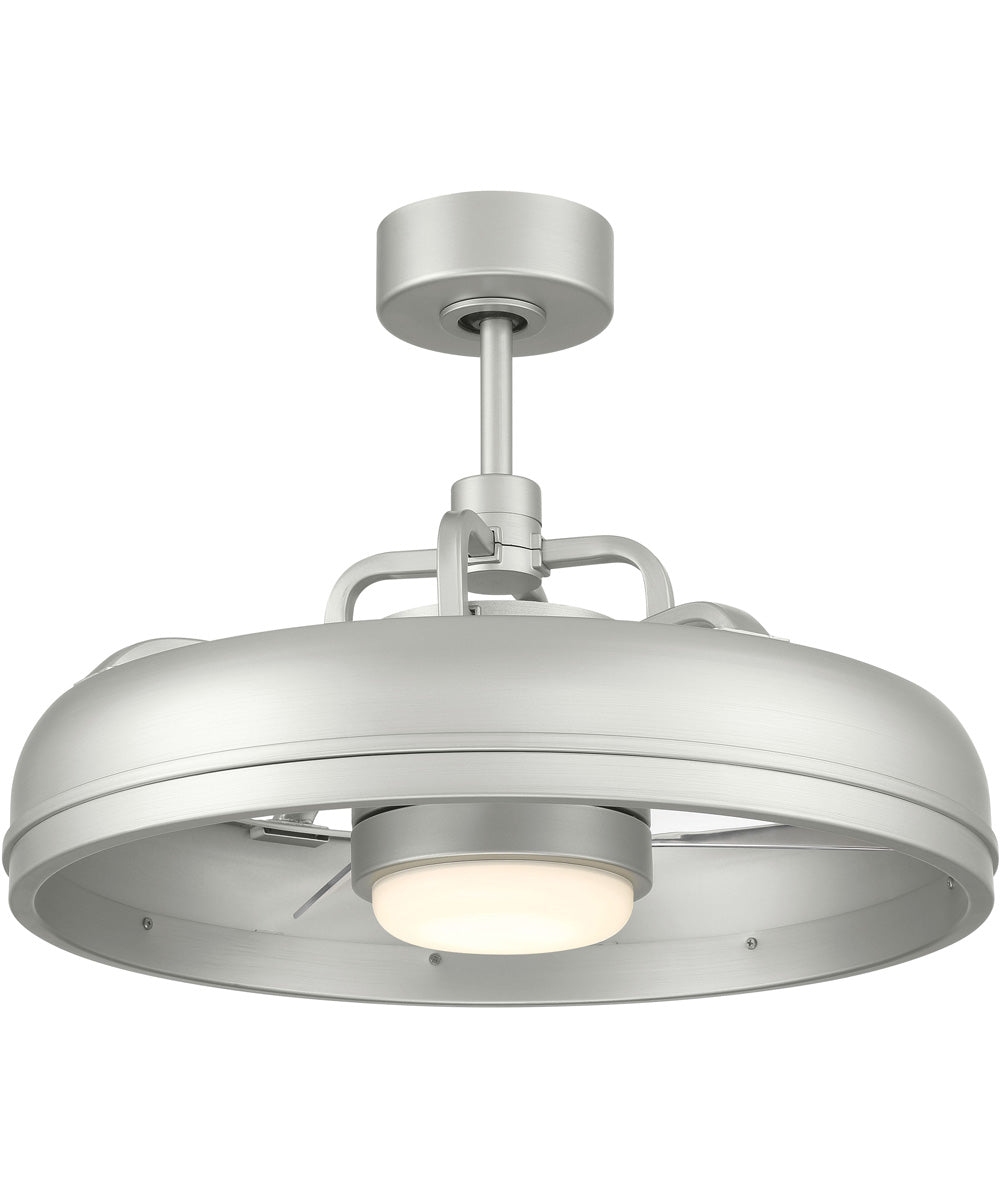 Taylor 24" 1-Light Ceiling Fan (Blades Included) Painted Nickel