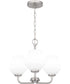 Nielson Large 3-light Pendant Brushed Nickel