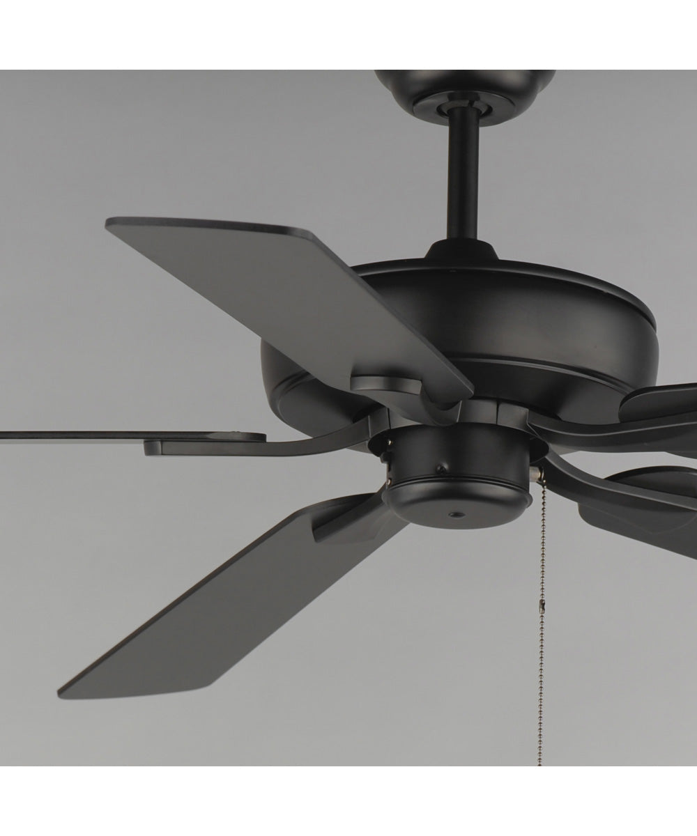 52 inch Super-Max Ceiling Fan - Black Black