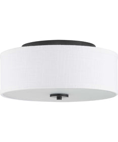 Inspire 13" 2-Light Flush Mount Graphite