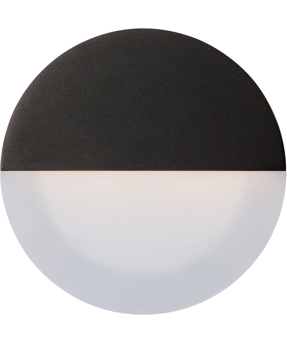 Alumilux Glow LED Outdoor Wall Sconce Black