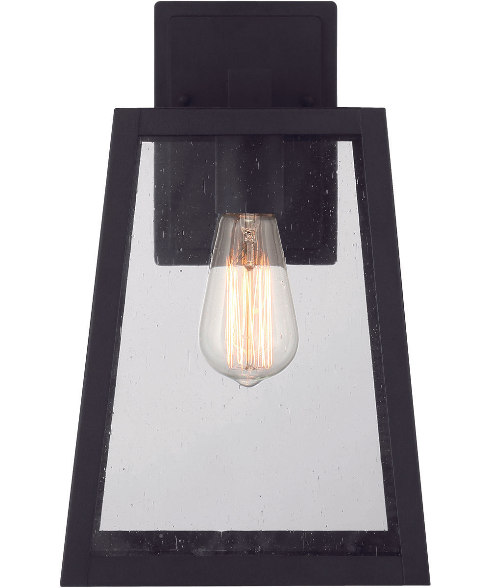 Dunn 1-Light Outdoor Wall Lantern Matte Black