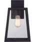 Dunn 1-Light Outdoor Wall Lantern Matte Black