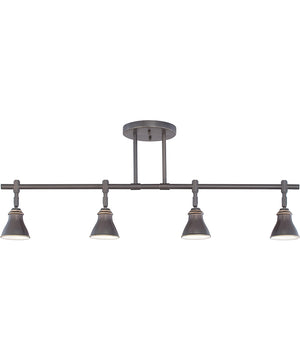 Denning 4-light Track Light Palladian Bronze