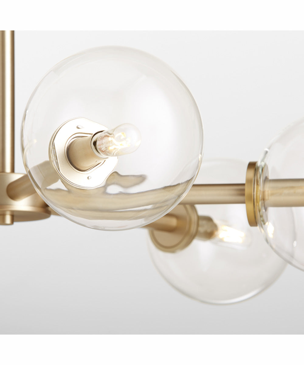 Rovi 6-light Chandelier Aged Brass