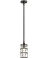 Oliver Small 1-light Mini Pendant Western Bronze